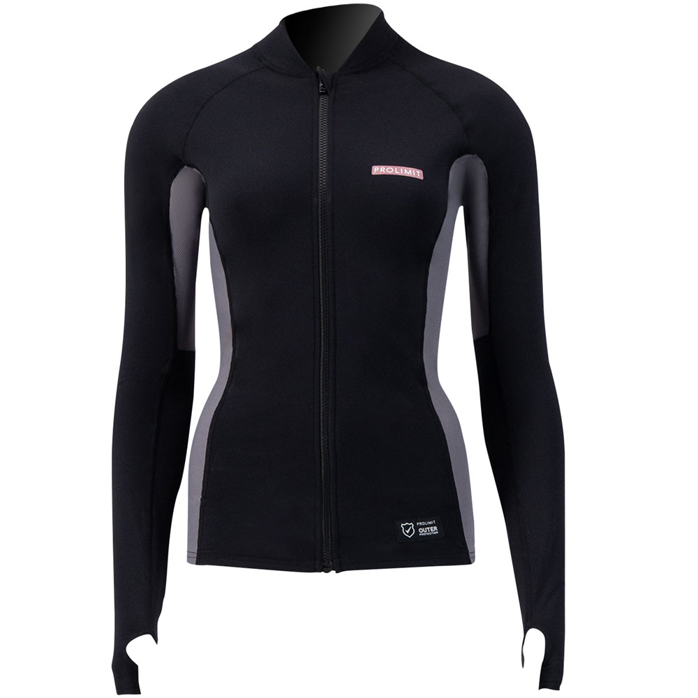 Prolimit Sup top femme Convertible noir/gris foto 1