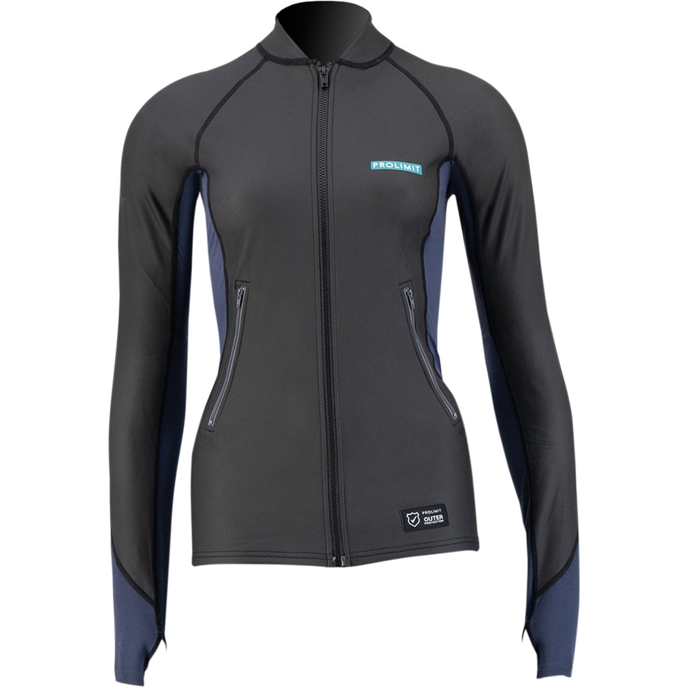 Prolimit Sup top femme loosefit 1.5mm noir/navy foto 1