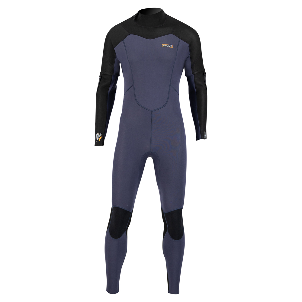 Prolimit Raider fullsuit 3/2 backzip avec manches amovibles combinaison homme navy/noir 2