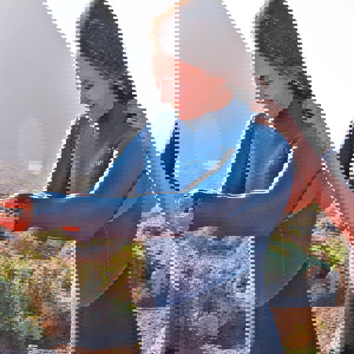 Prolimit Edge fullsuit 3/2 backzip combinaison femme navy/bleu 7