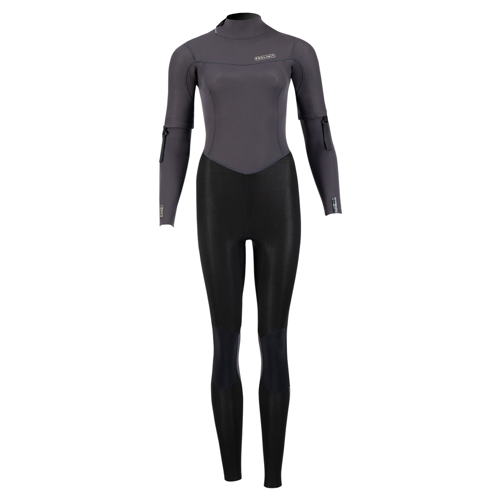 Prolimit Edge fullsuit 3/2 avec manches amovibles backzip combinaison femme noire 4