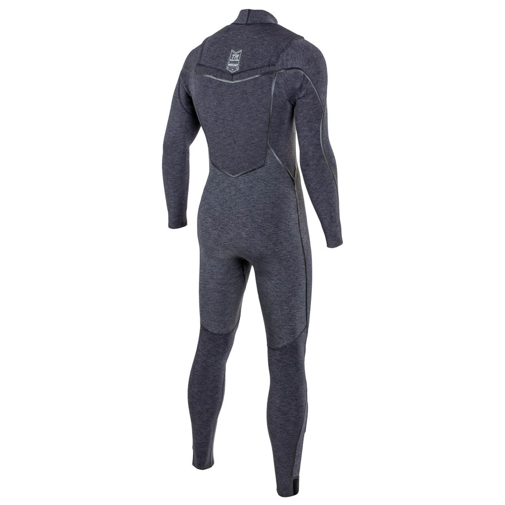 Prolimit Mercury steamer Freezip 3/2 mm frontzip combinaison homme noire 2