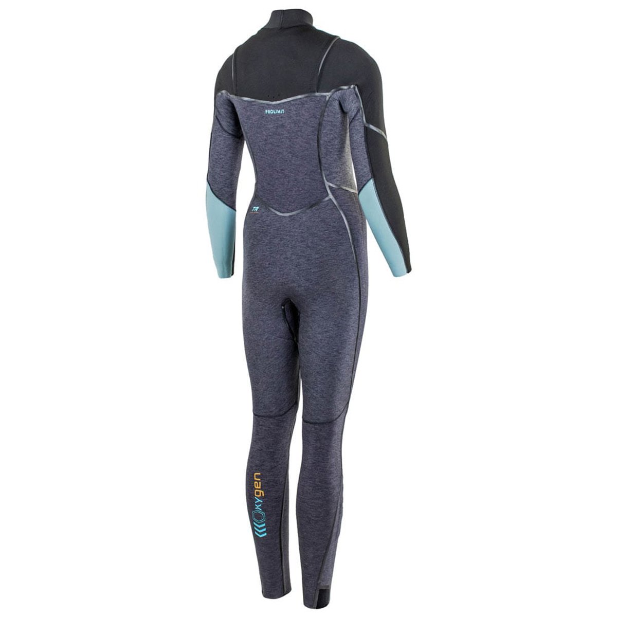 Prolimit Oxygen steamer Freezip 6/4 mm combinaison femme noire/grise/vin 6