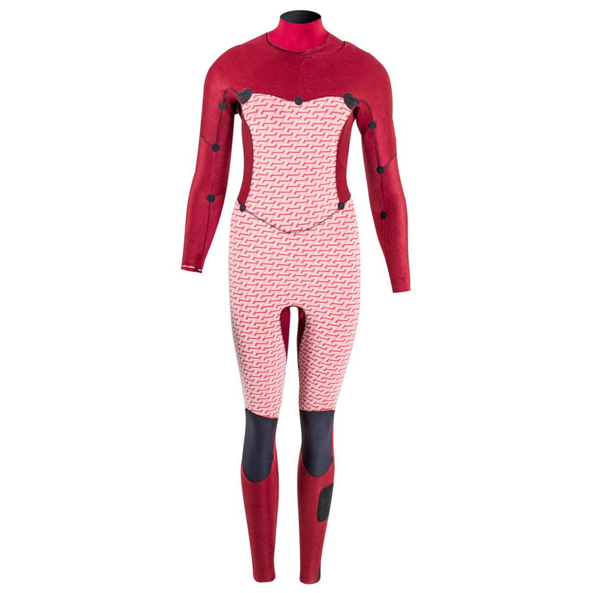 Prolimit Oxygen steamer Freezip 6/4 mm combinaison femme noire/grise/vin 7
