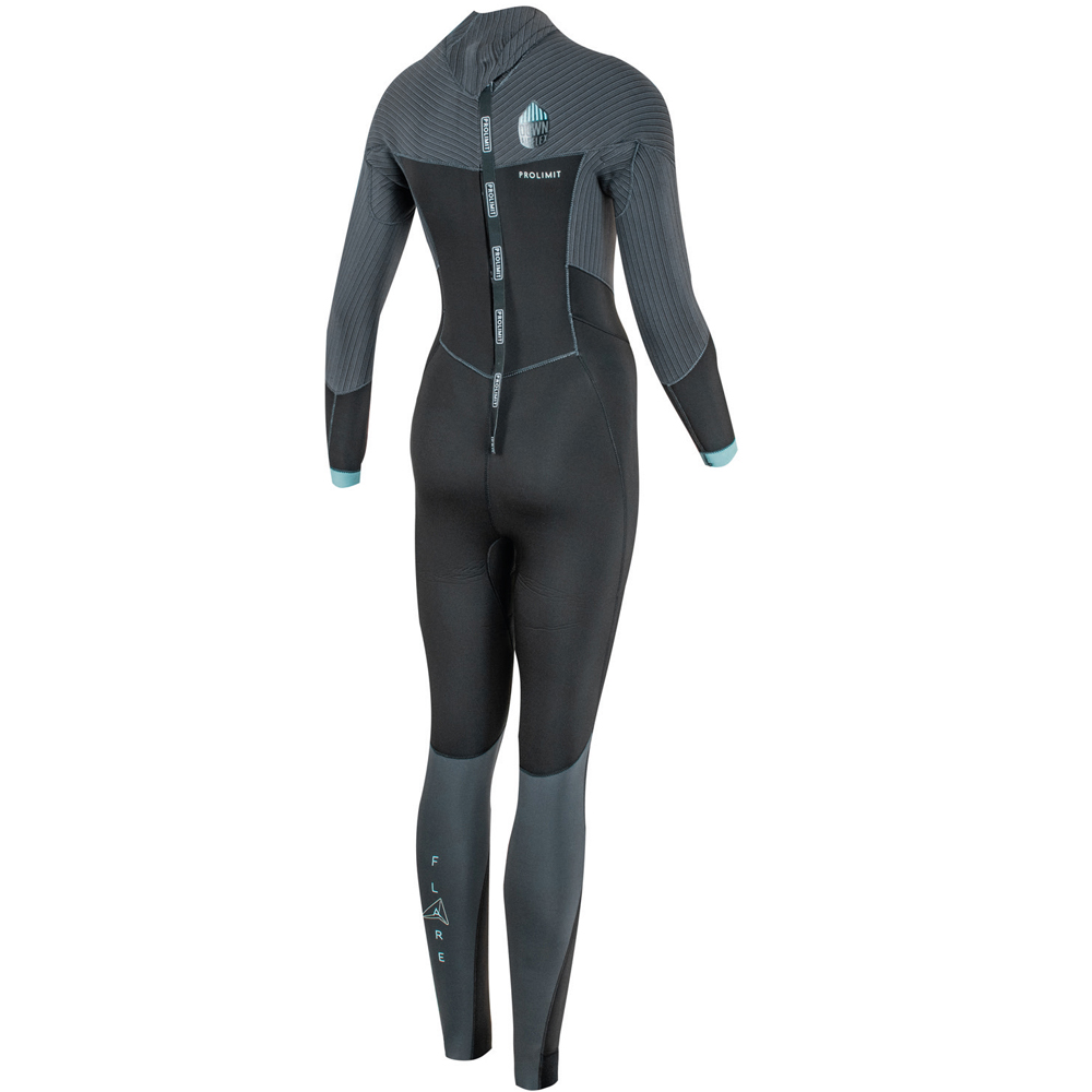 Prolimit Flare steamer DownAirFlex 5/3 mm backzip combinaison femme noire 2