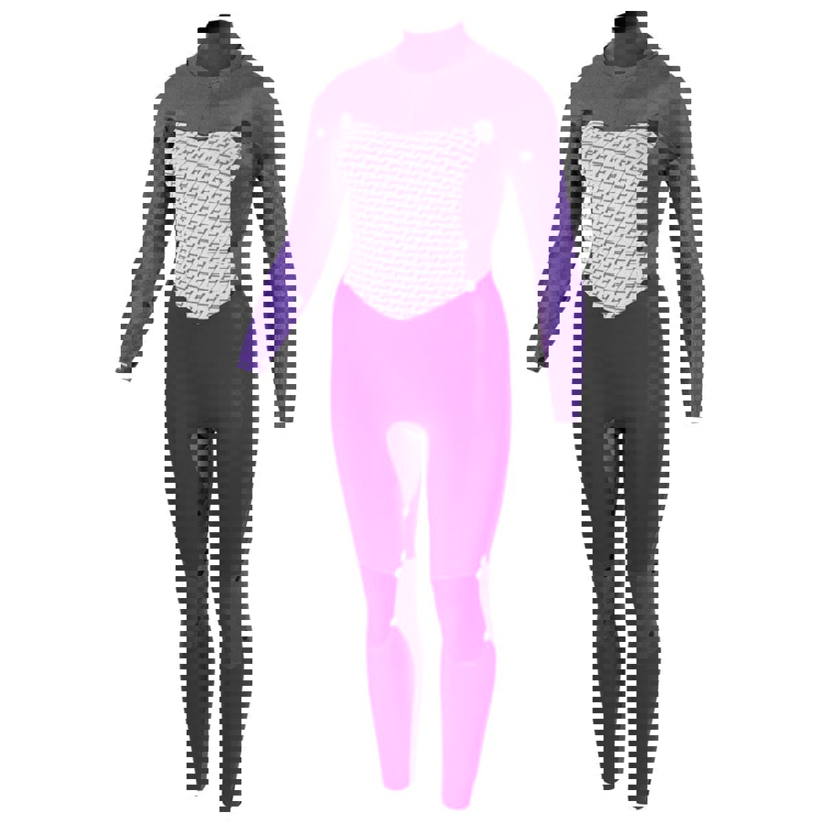 Prolimit Fire steamer Freezip 5/3 mm noir femme 5