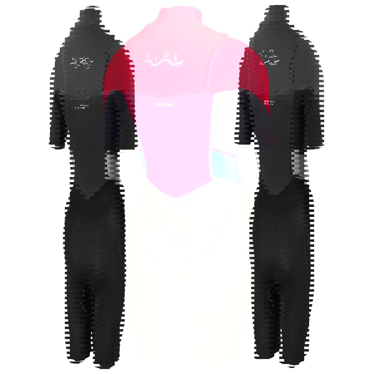 Prolimit Fire shorty Freezip 2/2 mm noir/wine femme 6