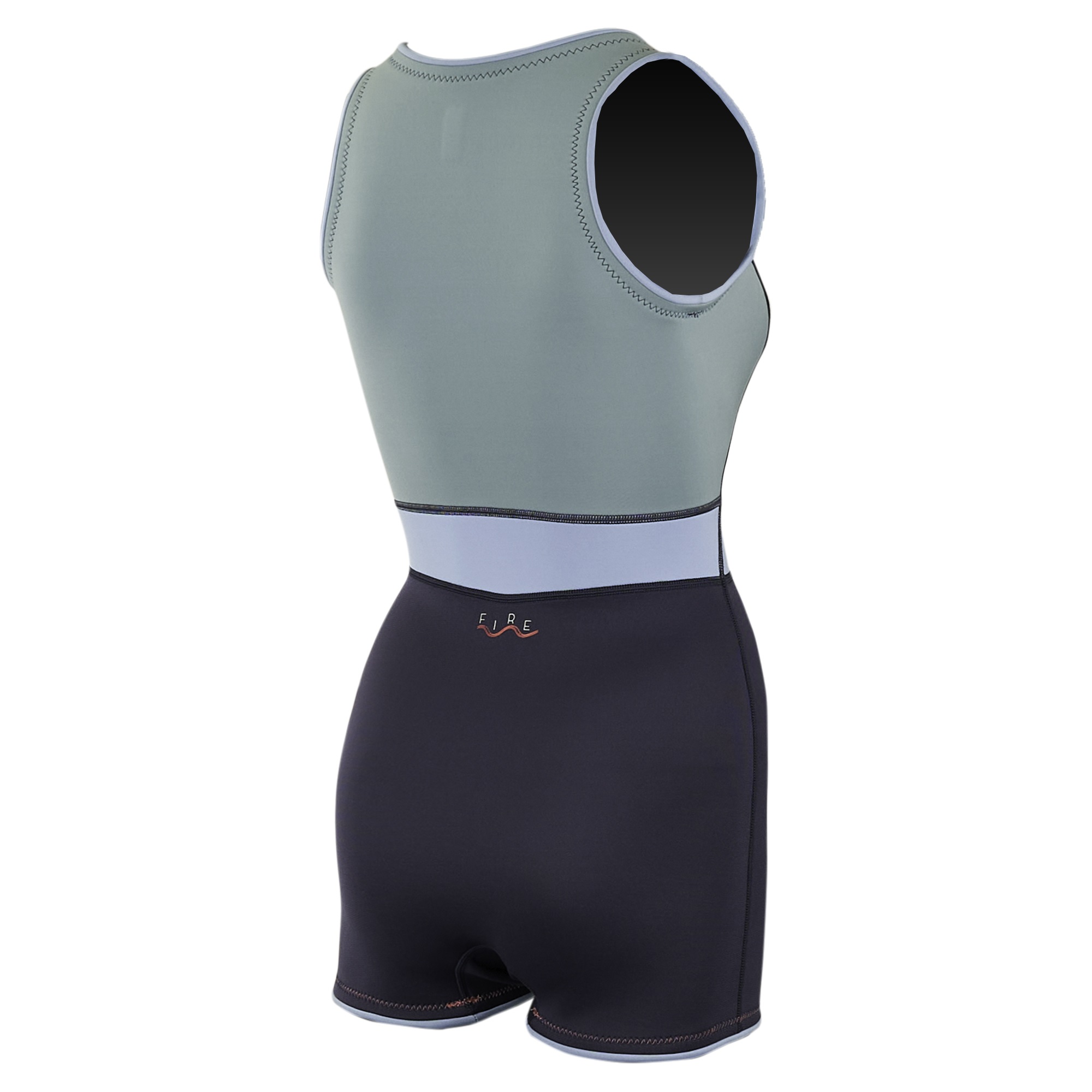 Prolimit Fire sleeveless shorty 2/2 mm bleu femme 4