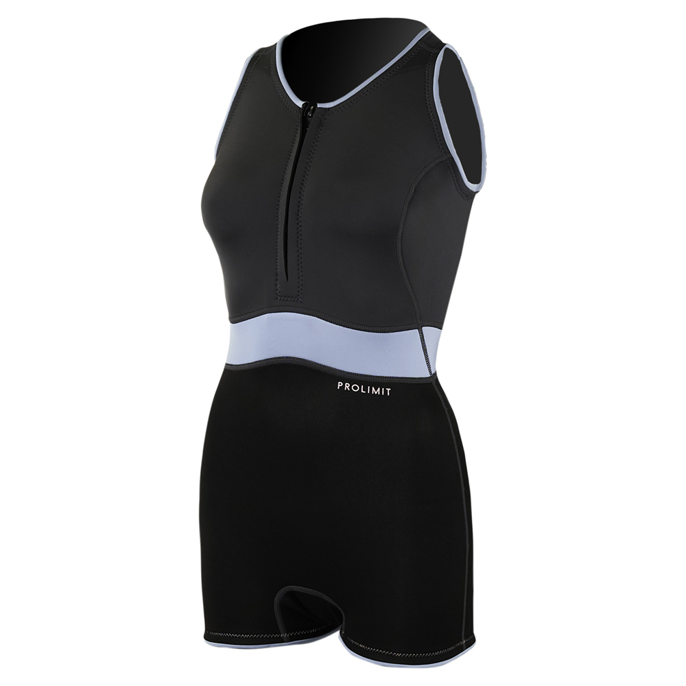 Prolimit Fire sleeveless shorty 2/2 mm gris/bleu femme 3