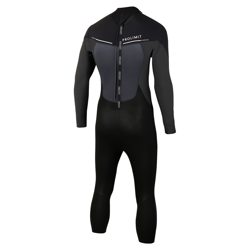 Prolimit Fusion steamer 3/4 mm leg 3/2 mm backzip combinaison homme noire 3