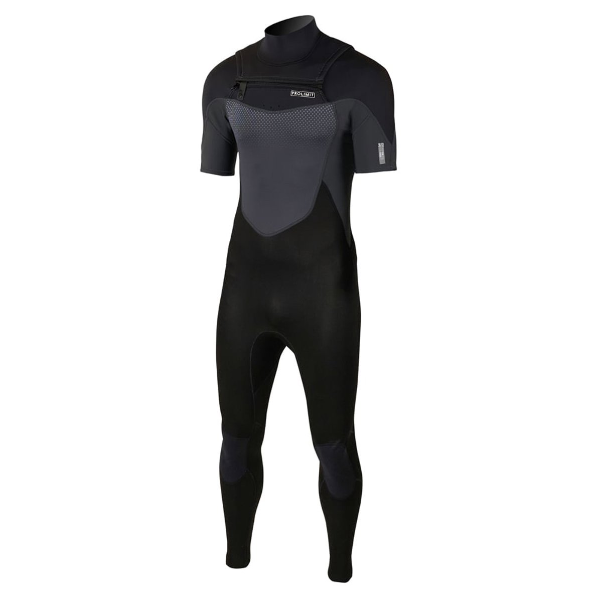 Prolimit Fusion steamer shortarm Freezip frontzip combinaison homme noire 5