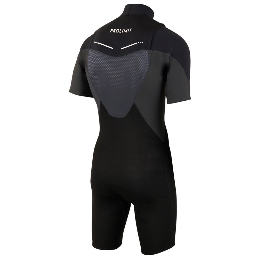 Prolimit Fusion shorty Freezip 2/2 frontzip combinaison homme noire 3