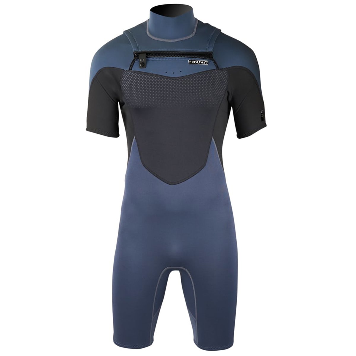 Prolimit Fusion shorty Freezip 2/2 frontzip combinaison homme bleue 5