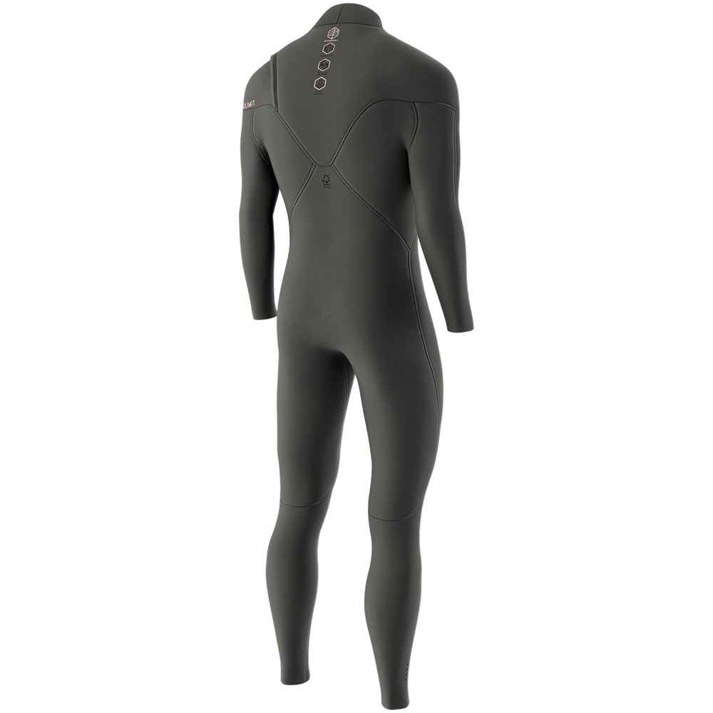 Prolimit PF3 steamer 6/4 mm combinaison homme avec fermeture poitrine noire 3