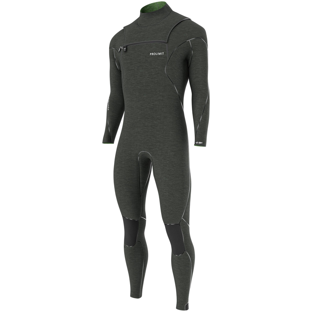 Prolimit Mercury steamer 3/2 mm freezip combinaison homme noire foto 1