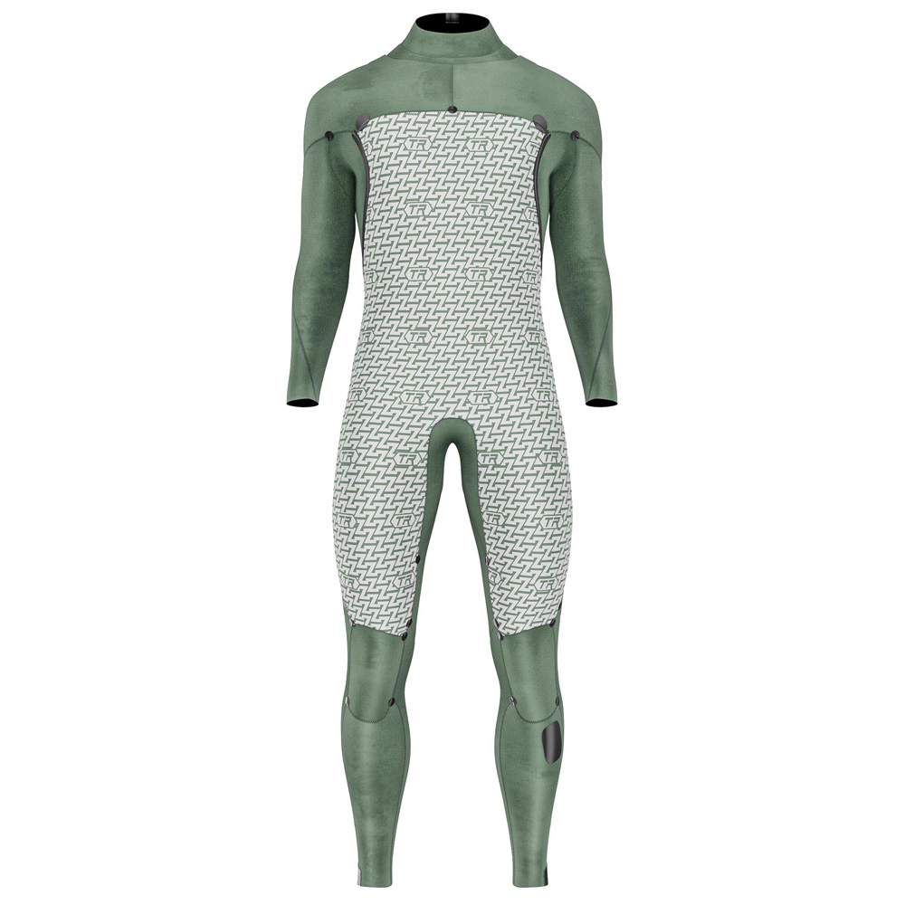 Prolimit Mercury steamer 3/2 mm freezip combinaison homme noire 5