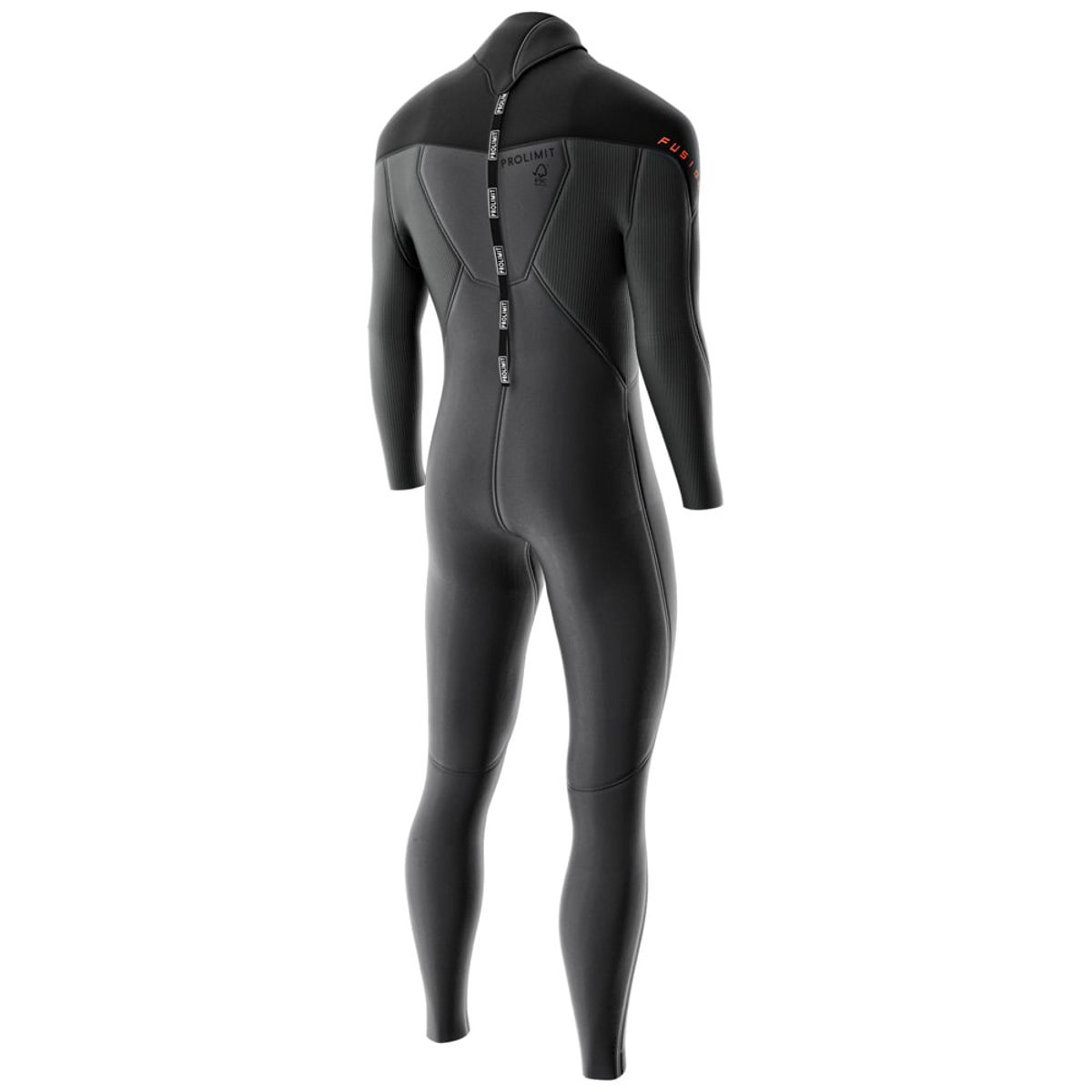 Prolimit Fusion Steamer V-zip 4/3 mm combinaison homme noire 12