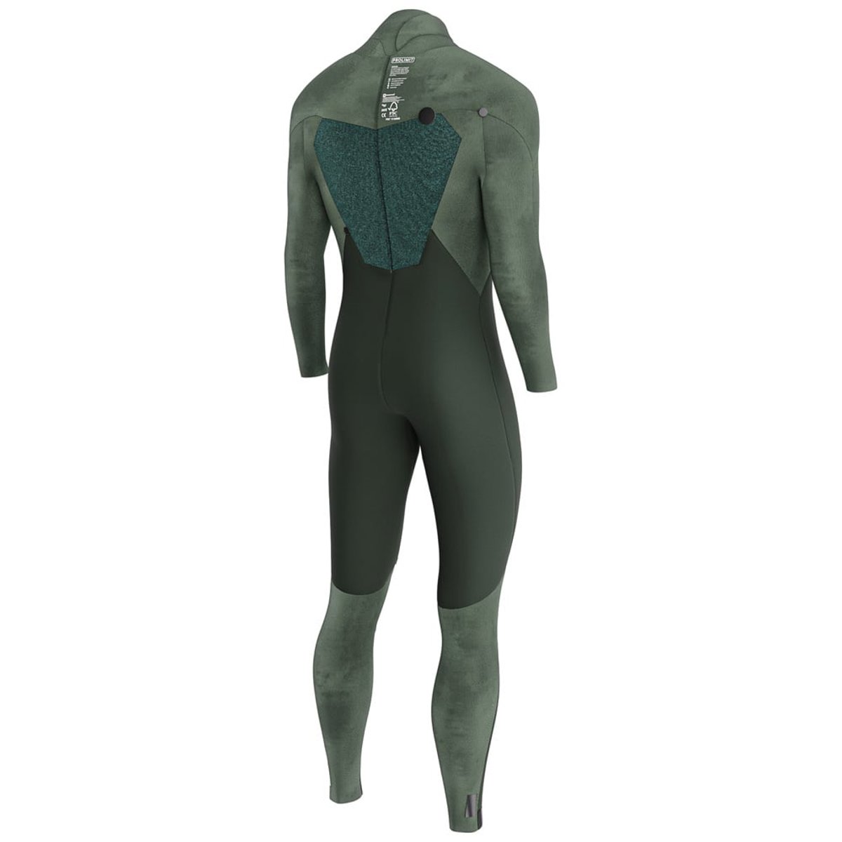 Prolimit Fusion Steamer V-zip 4/3 mm combinaison homme noire 15