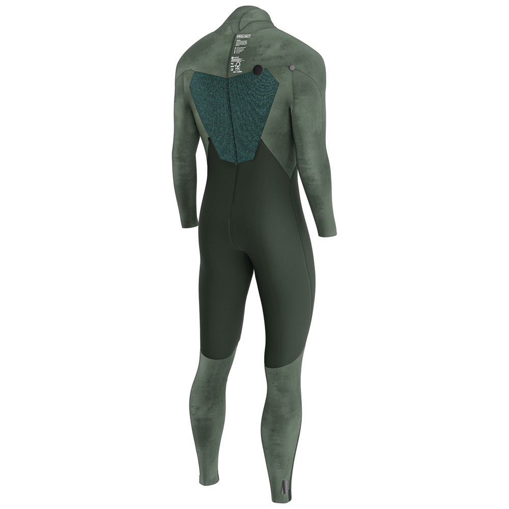 Prolimit Fusion Steamer V-zip 4/3 mm combinaison homme noire 6