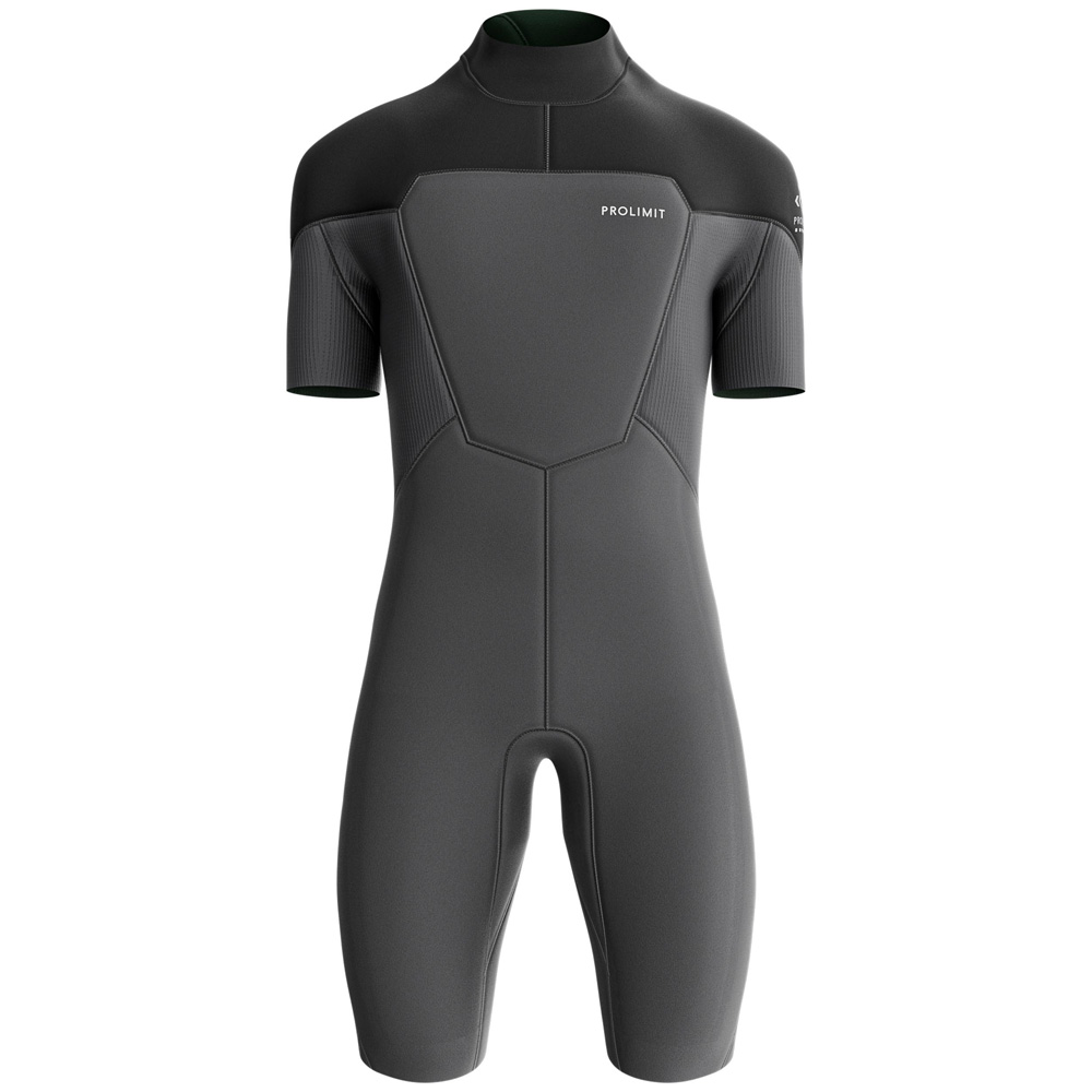 Fusion shorty 2/2 mm combinaison homme fermeture dos noire