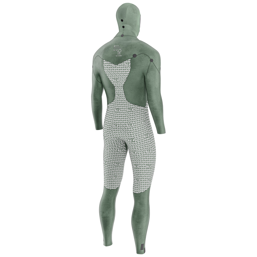 Prolimit Vapor Steamer C-zip 6/4 mm combinaison homme avec capuche 6