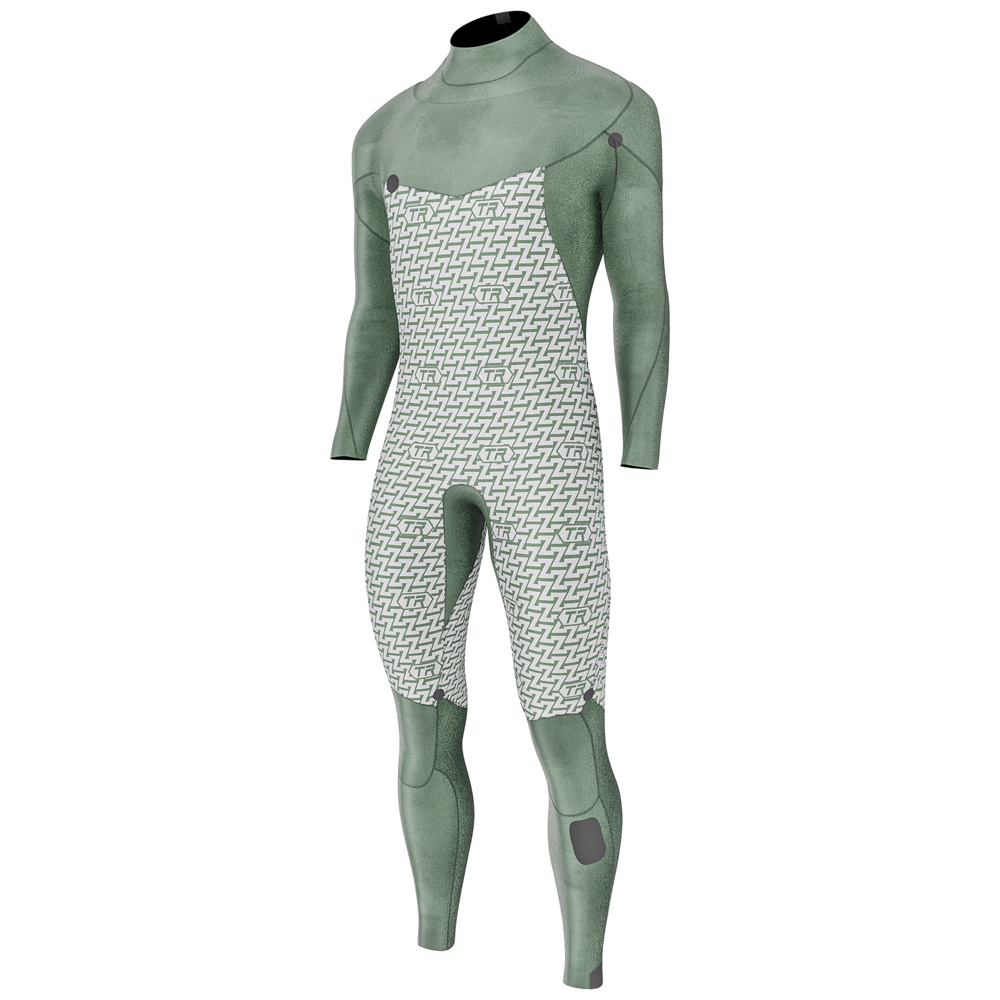 Prolimit Vapor Steamer C-zip 5/4 mm combinaison homme bleue 4