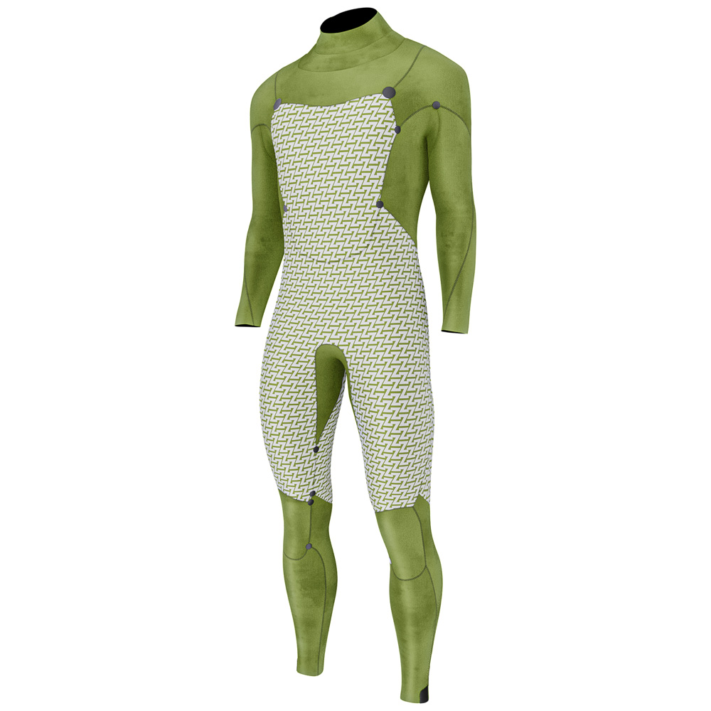 Prolimit Predator Steamer Freezip 4/3 mm combinaison homme noire 4