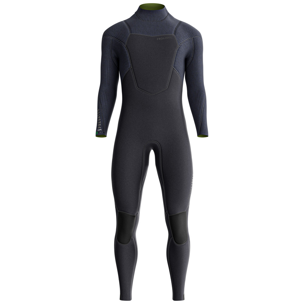 Prolimit Predator Steamer V-zip 5/4 mm combinaison homme noire 2