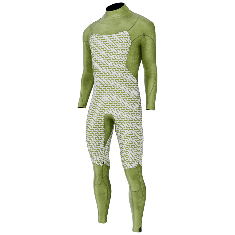 Prolimit Predator Steamer V-zip 5/4 mm combinaison homme noire 4