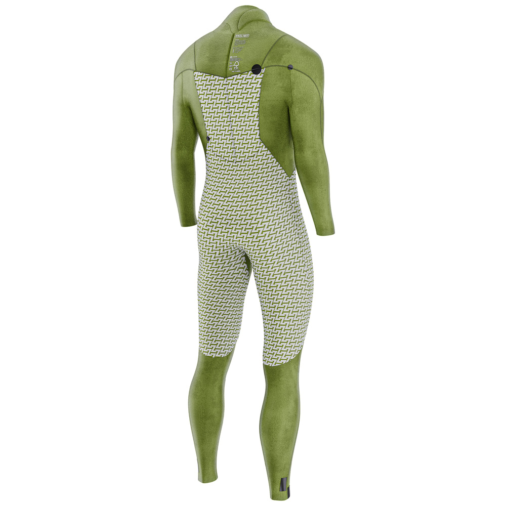 Prolimit Predator Steamer V-zip 5/4 mm combinaison homme noire 6