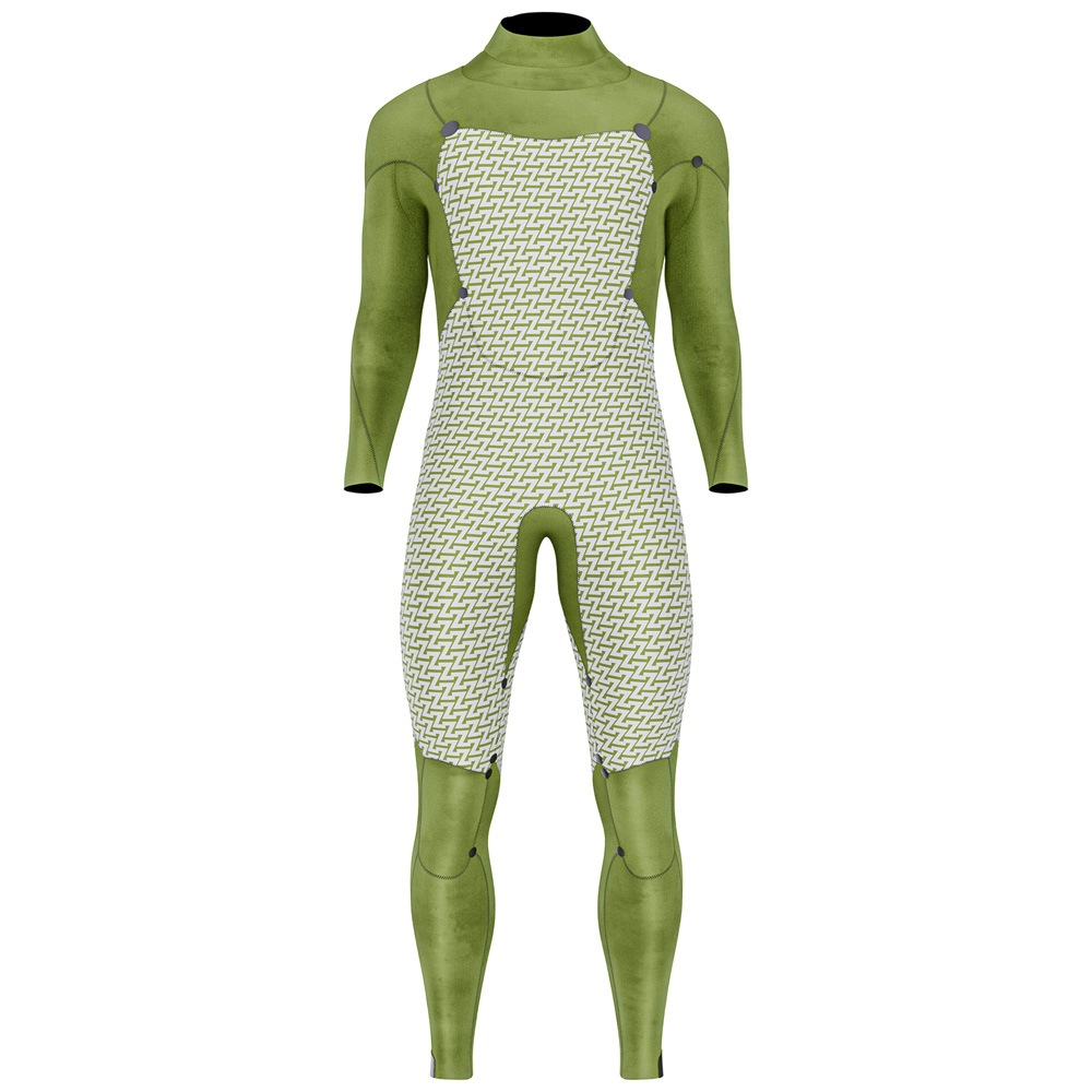Prolimit Predator Fullsuit Freezip 3/2 mm combinaison homme noire 5