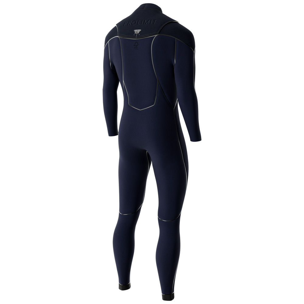 Prolimit Mercury Steamer Freezip 5/4 mm combinaison homme bleue 3