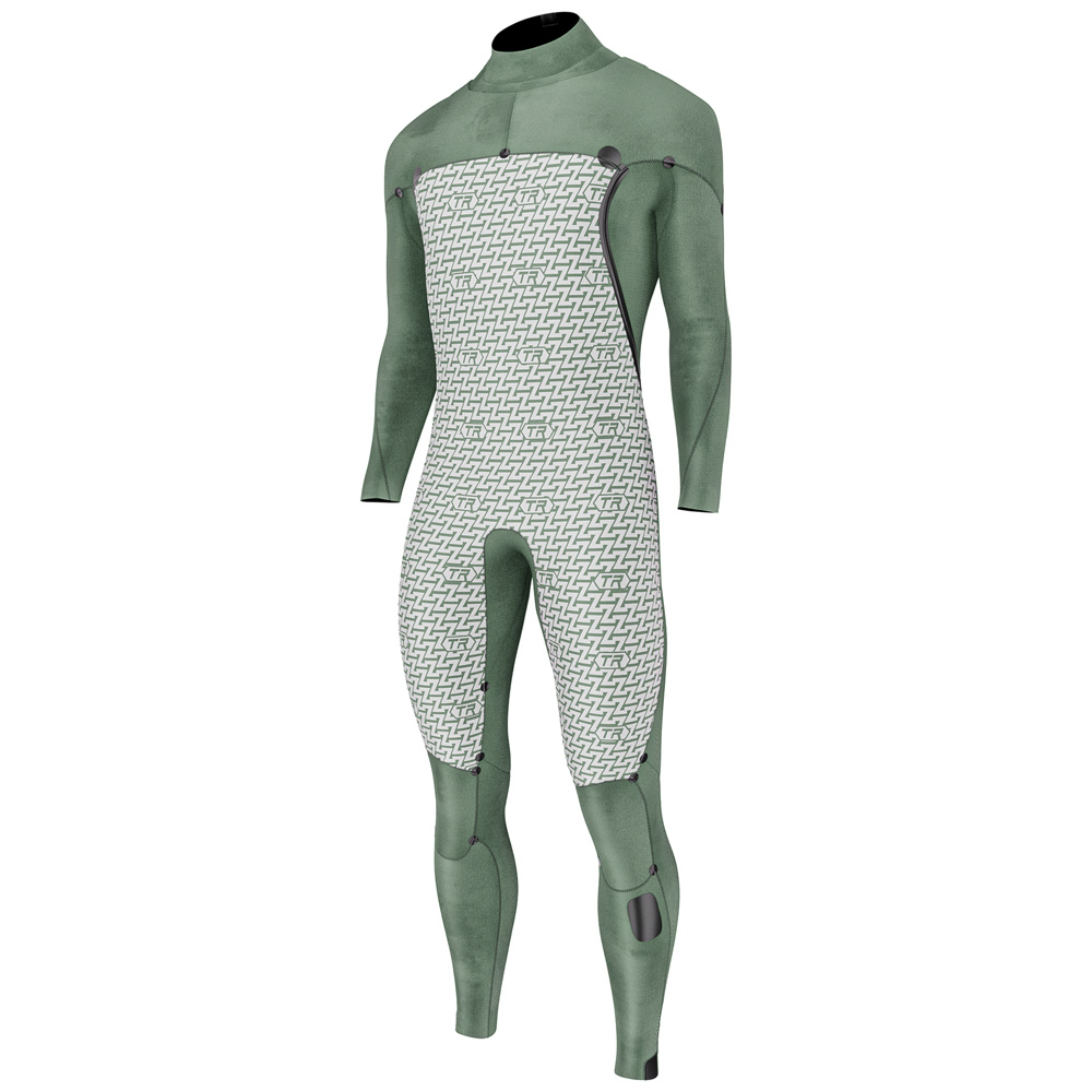 Prolimit Mercury Steamer Freezip 5/4 mm combinaison homme bleue 4