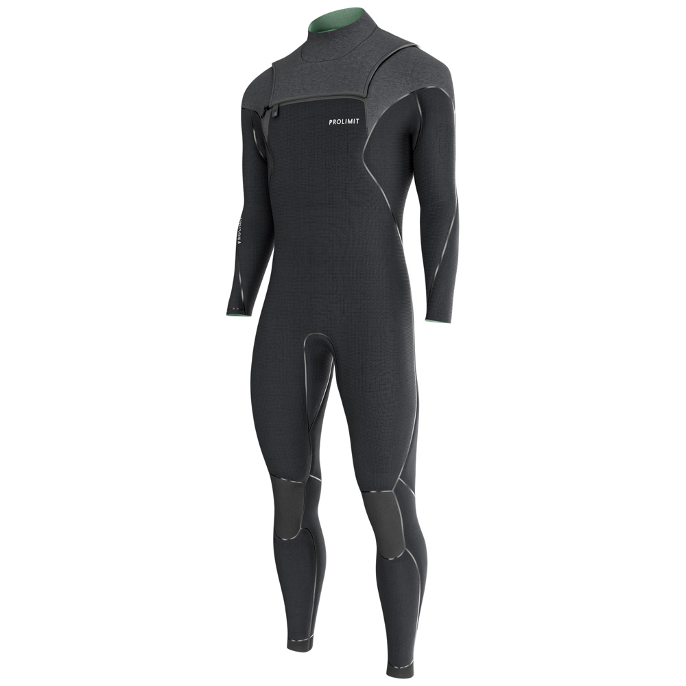 Prolimit Mercury Steamer Freezip 4/3 mm combinaison homme noire foto 1