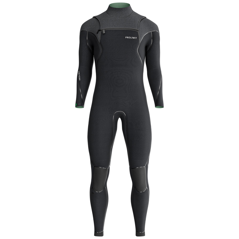 Prolimit Mercury Steamer Freezip 4/3 mm combinaison homme noire 2