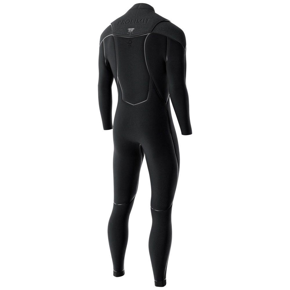 Prolimit Mercury Fullsuit Freezip 3/2 mm combinaison homme noire 3