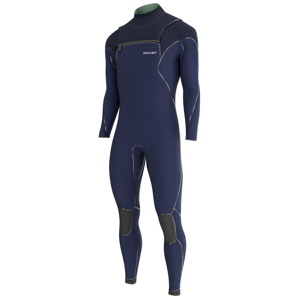 Prolimit Mercury Fullsuit Freezip 3/2 mm combinaison homme bleue foto 1