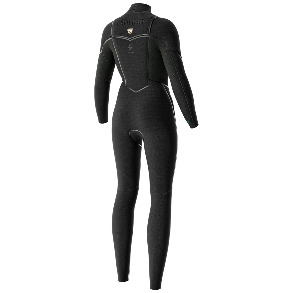 Prolimit Oxygen Steamer Freezip 5/4 mm combinaison femme noire 3