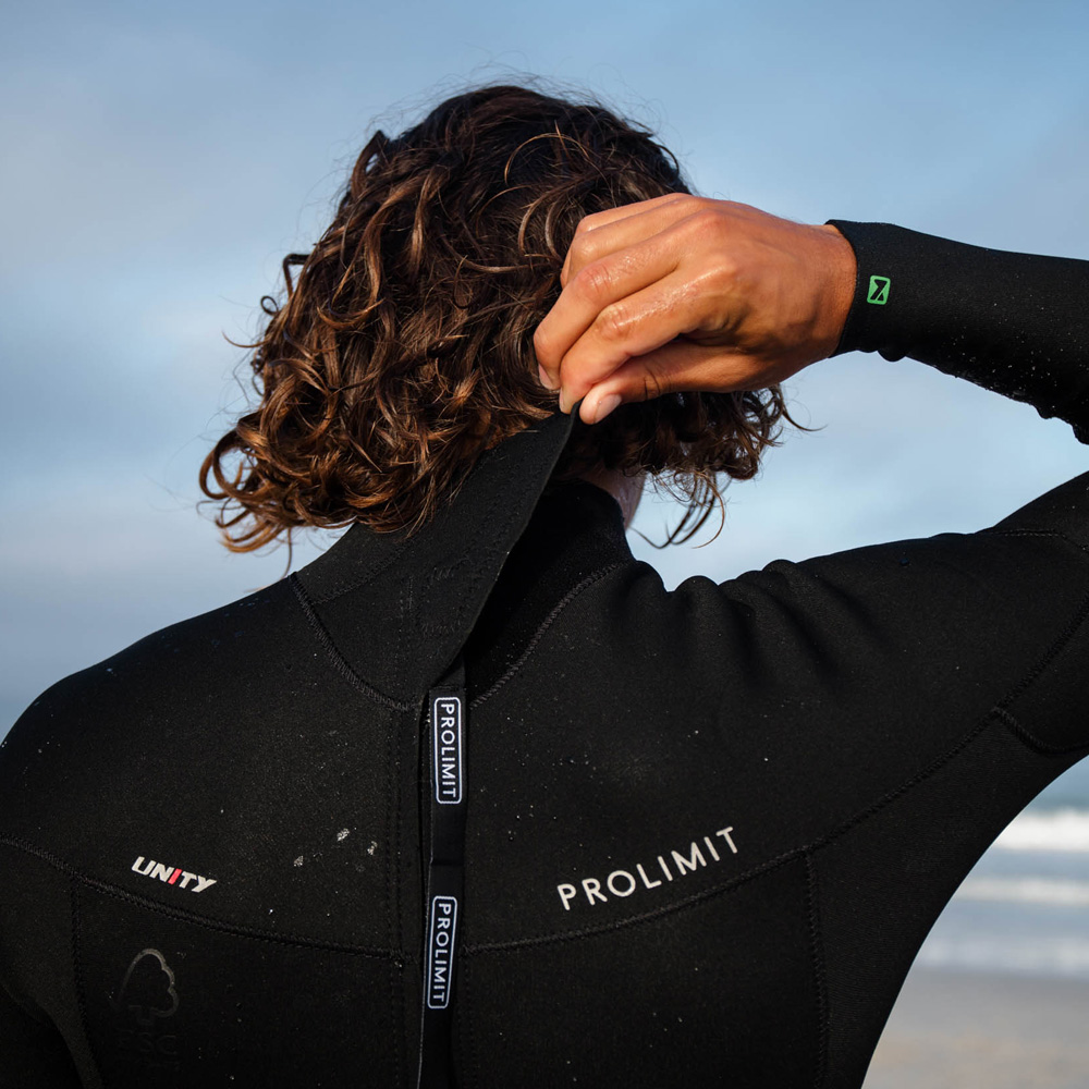 Prolimit Unity Fullsuit V-zip 3/2 mm combinaison unisexe noire 7