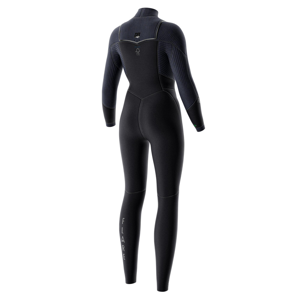 Prolimit Flare Steamer Freezip 5/4 mm combinaison femme noire 3