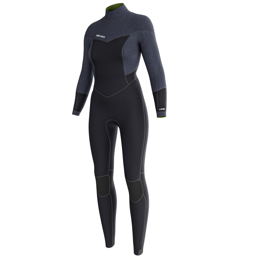 Prolimit Flare Steamer V-zip 5/4 mm combinaison femme noire foto 1
