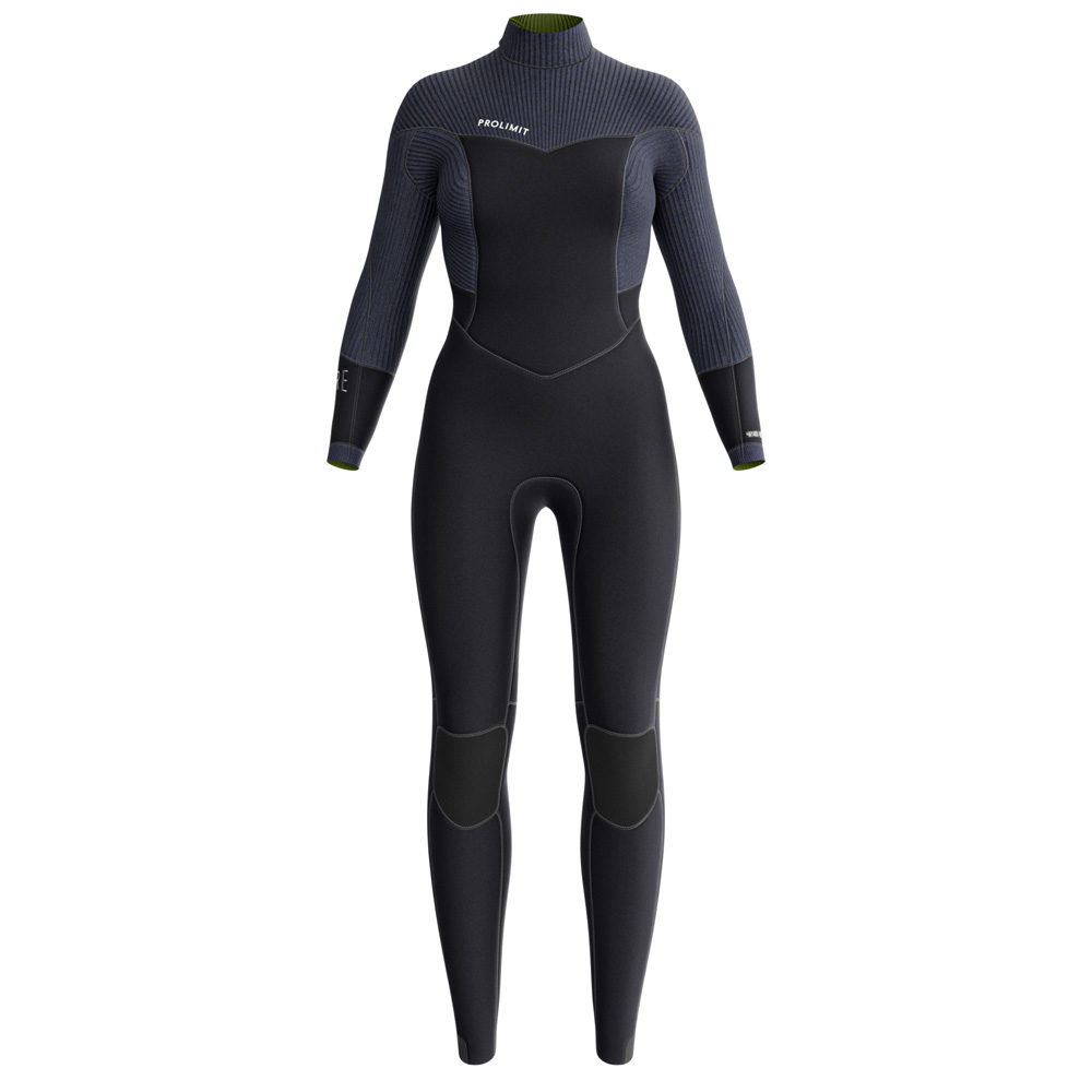Prolimit Flare Steamer V-zip 5/4 mm combinaison femme noire 2
