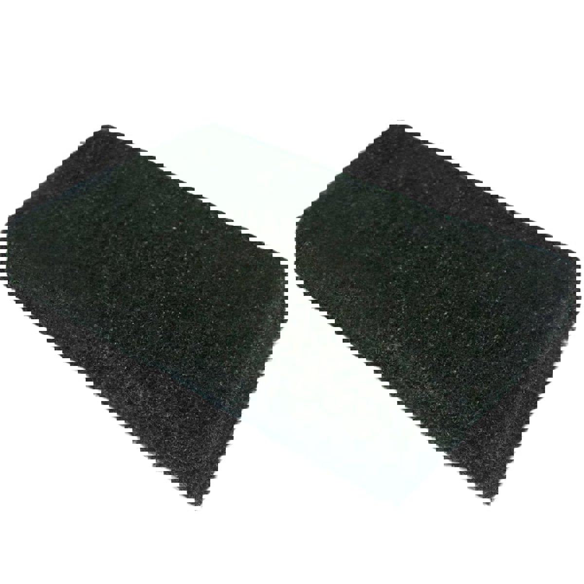 Starbrite tampon - grossier - noir - grand 7