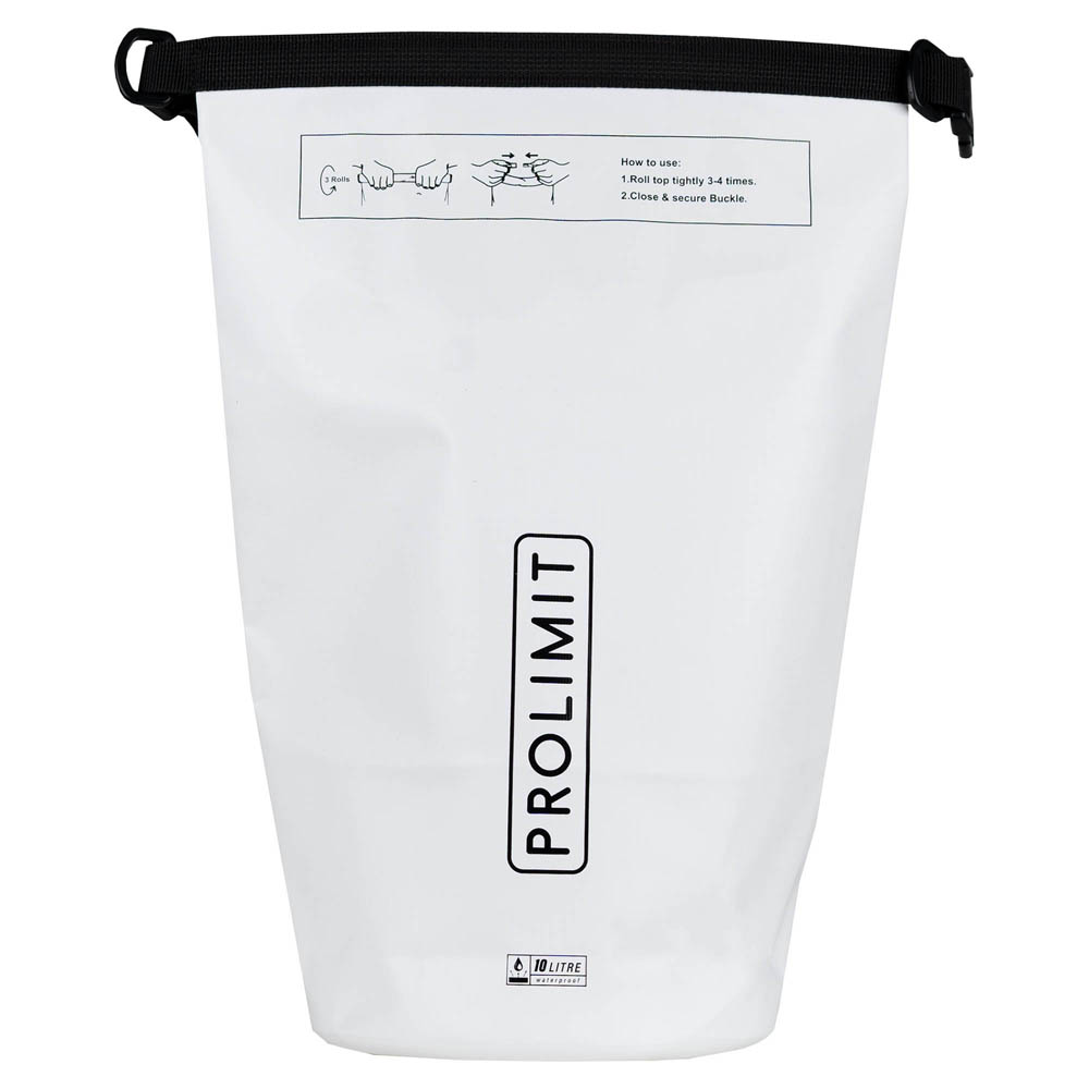 Prolimit sac étanche 10L blanc 2