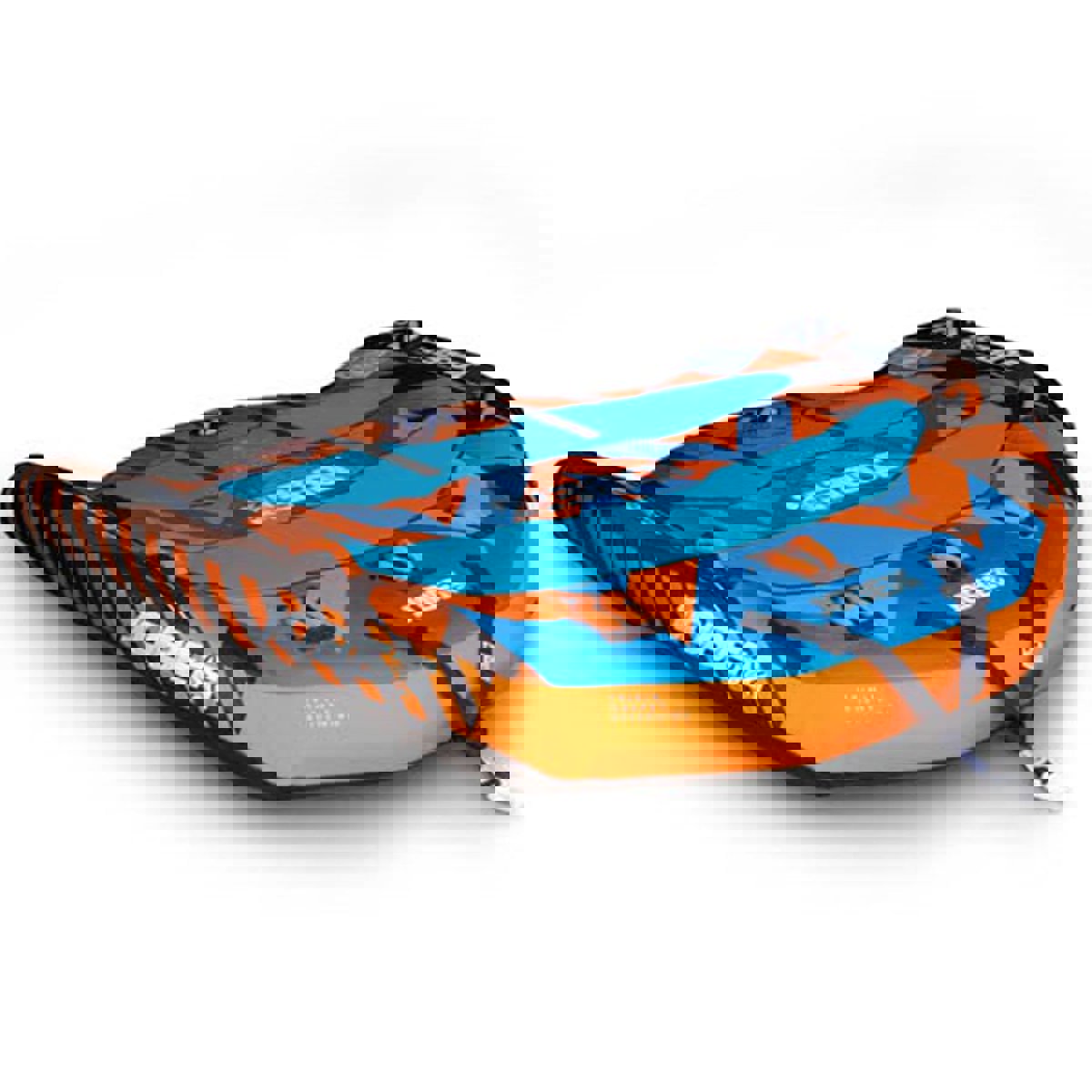 Heavy Duty airstream funtube 4 personnes bleu-orange