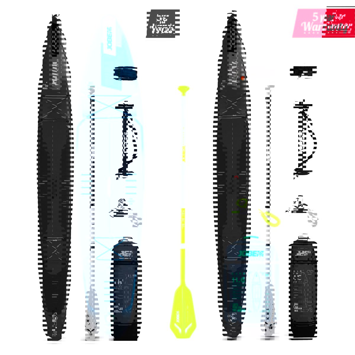 Jobe Duna 11.6 ensemble de sup gonflable bleu 12