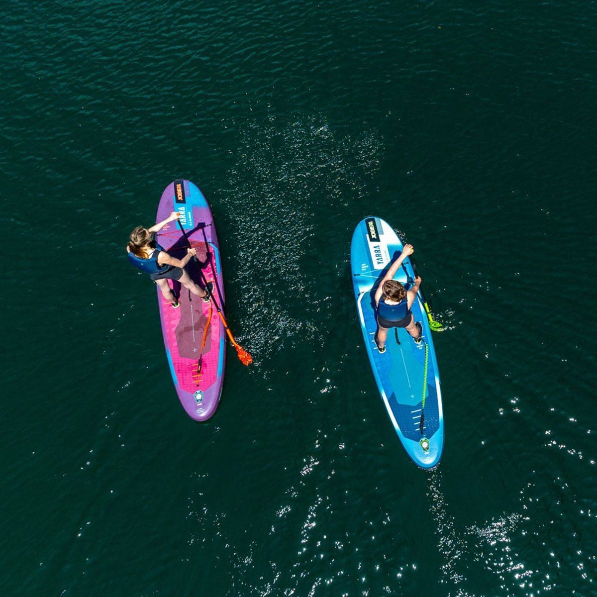 Jobe Yarra 10.6 ensemble de sup gonflable violet 29