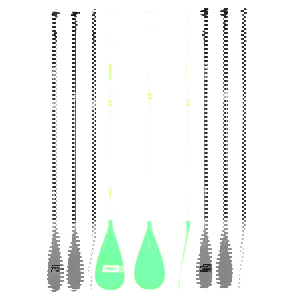 Jobe Fusion Stick pagaie SUP 3 pièces vert citron 7