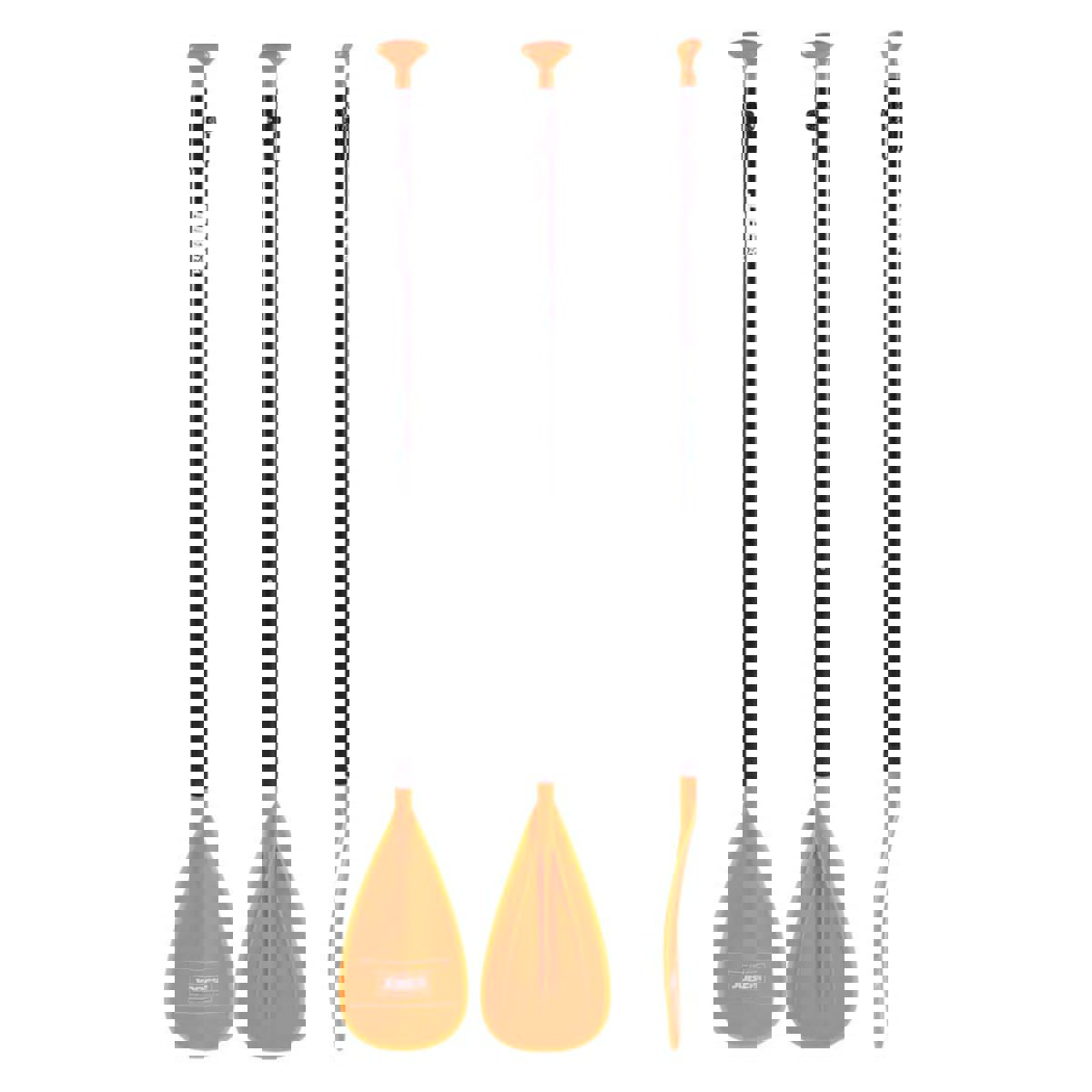 Jobe pagaie SUP aluminium 3 pièces orange 5