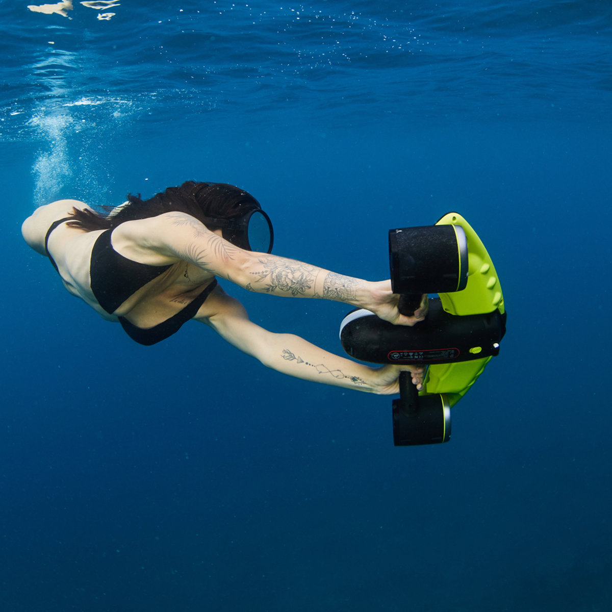 Sublue Navbow scooter sous-marin vert 9